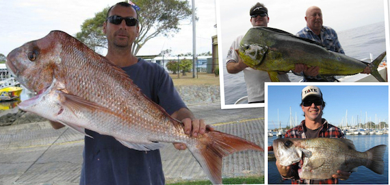 9 hour offshore fishing trips departing Manly QLD